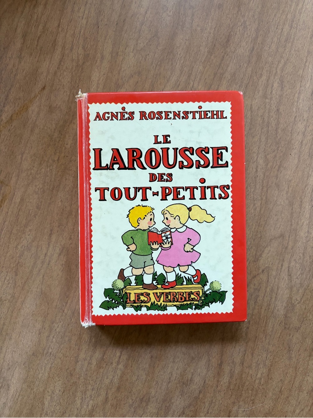 French Language “Le Larousse des Tout-Petits” Children's Verb Book